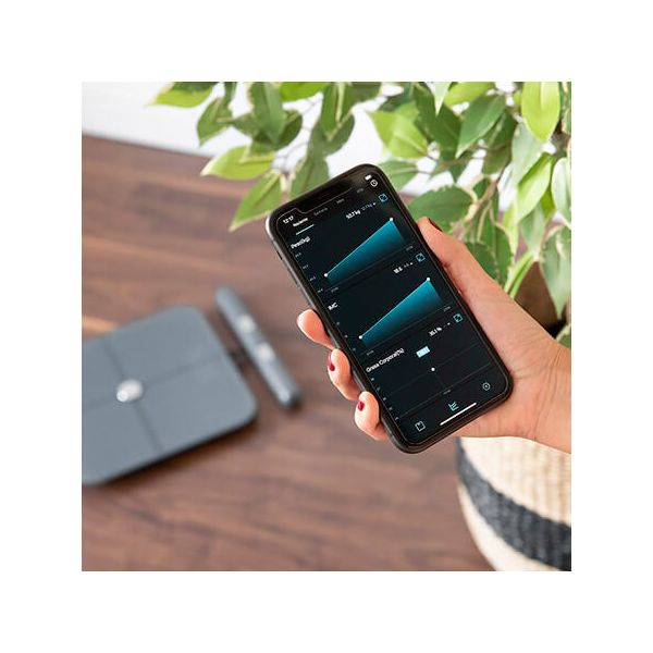 Digital Bathroom Scales Cecotec Surface Precision 10600 Smart Healthy Pro Grey