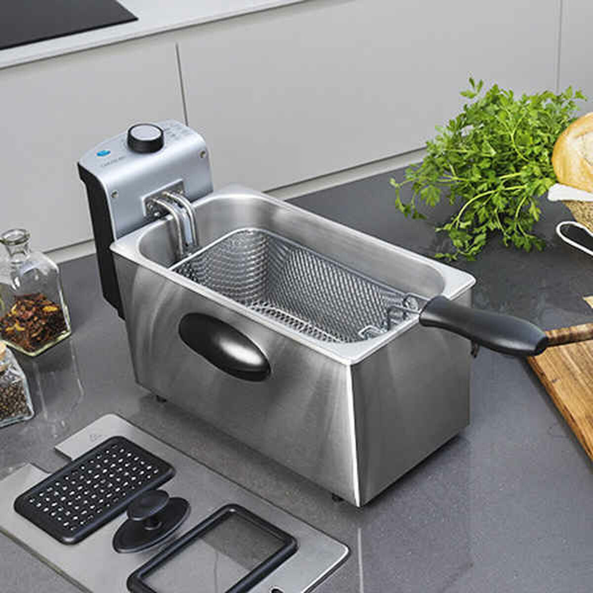 Deep-fat Fryer Cecotec CleanFry 3000 Inox 3 L 2180 W
