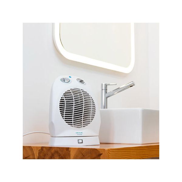 Portable Fan Heater Cecotec Ready Warm 9890 Rotate Force 2400 W White