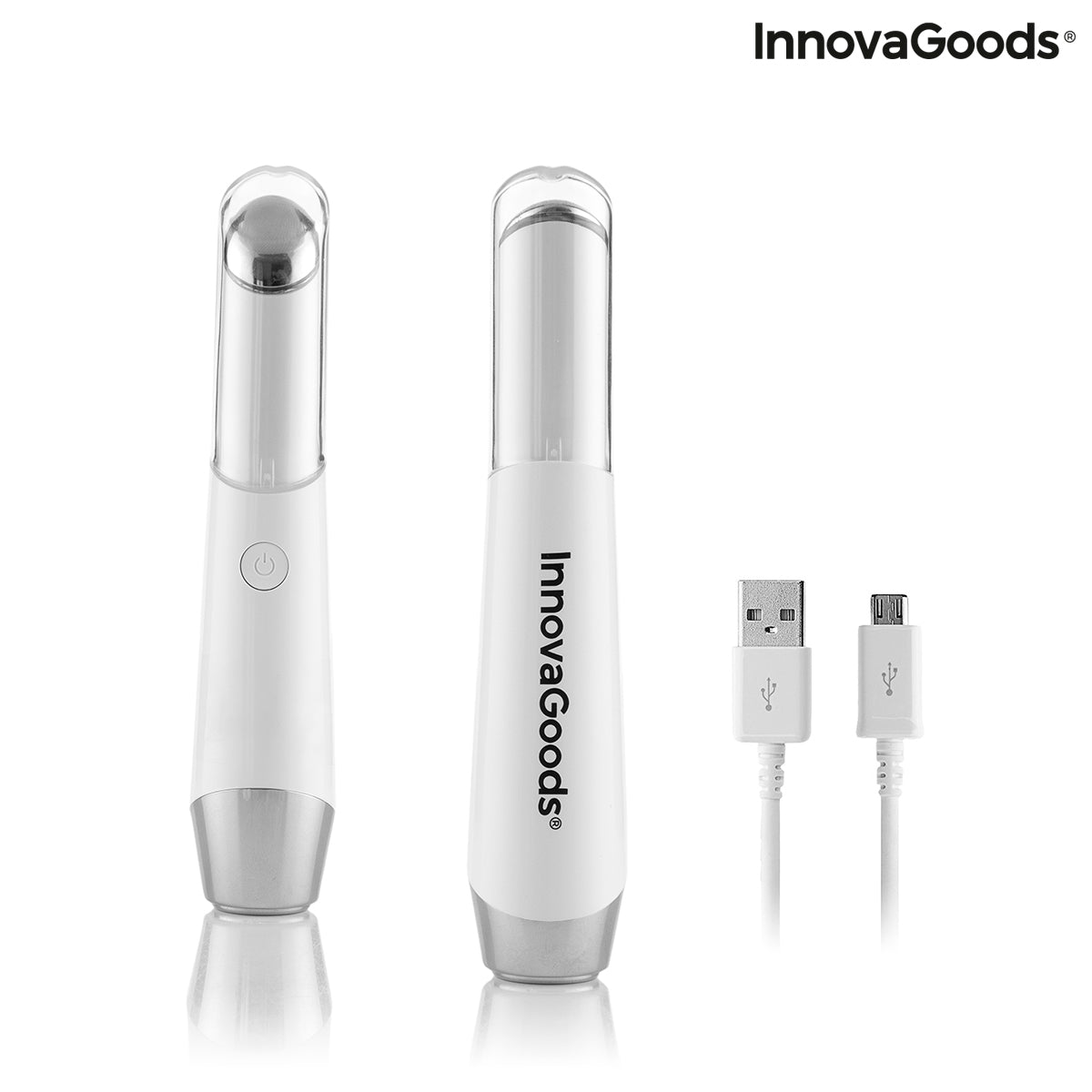 Anti-ageing Eye Massager with Phototherapy, Thermotherapy and Vibration Therey InnovaGoods