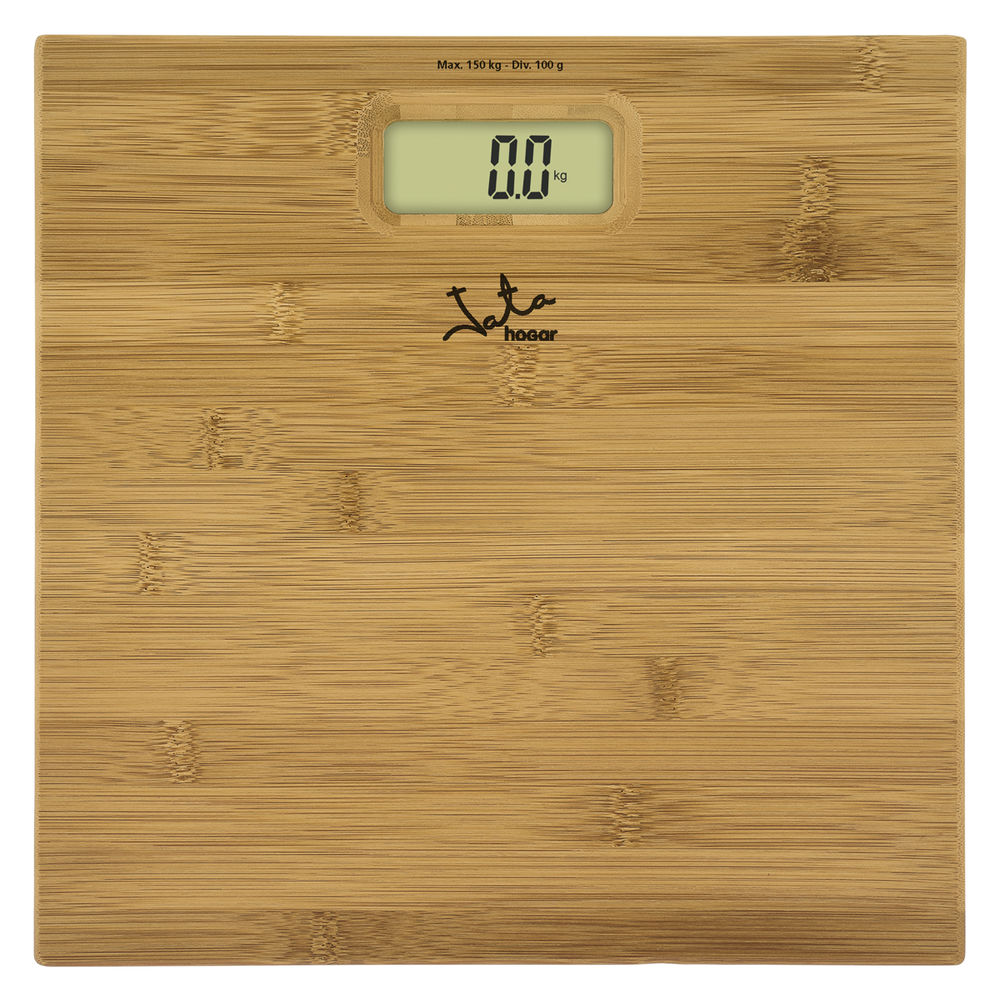 Digital Bathroom Scales JATA 489 Bamboo