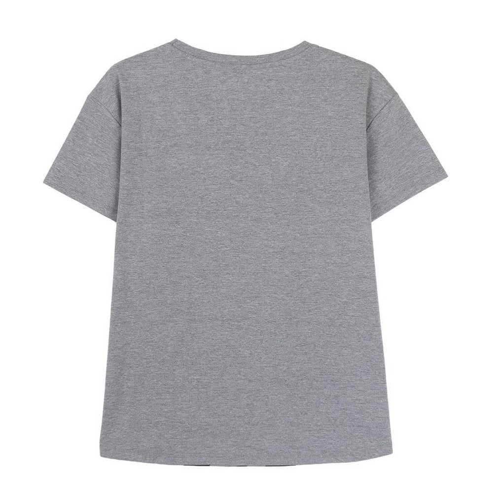 Women’s Short Sleeve T-Shirt Mickey Mouse Grey