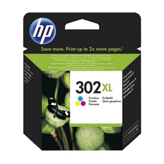 Compatible Ink Cartridge HP 302XL (F6U67AE) Tricolour Yellow Cyan Magenta