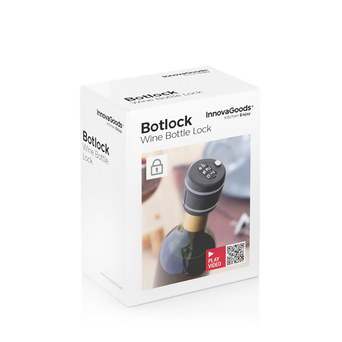 Lock for Wine Bottles Botlock InnovaGoods