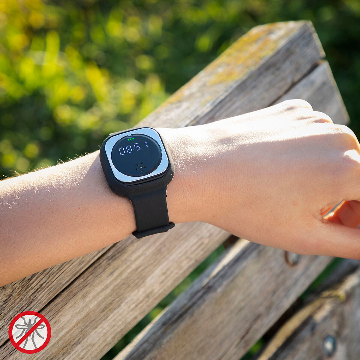 Ultrasonic Mosquito-repellent Watch Wristquitto InnovaGoods V0103460