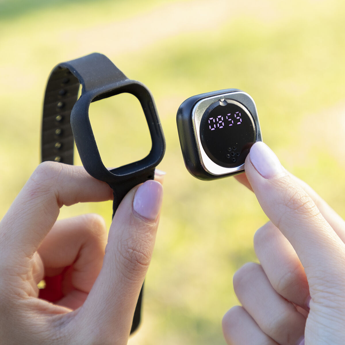 Ultrasonic Mosquito-repellent Watch Wristquitto InnovaGoods V0103460
