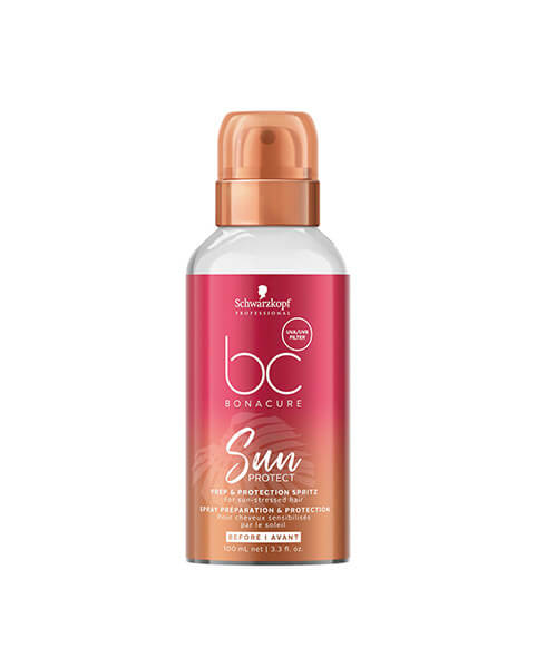 Hair sun protection spray