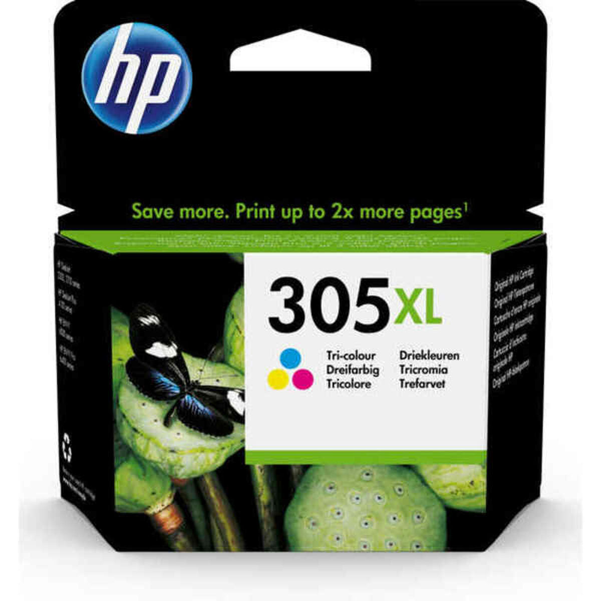 Original Ink Cartridge HP 305XL Tricolour