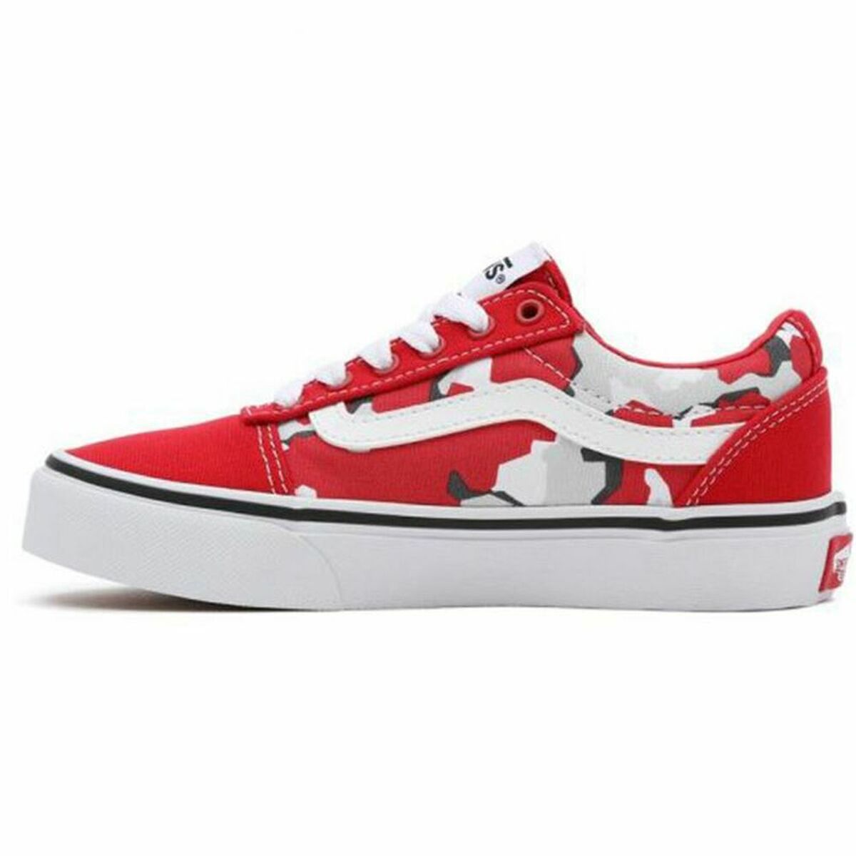 Sports Shoes for Kids Vans YT Ward Red