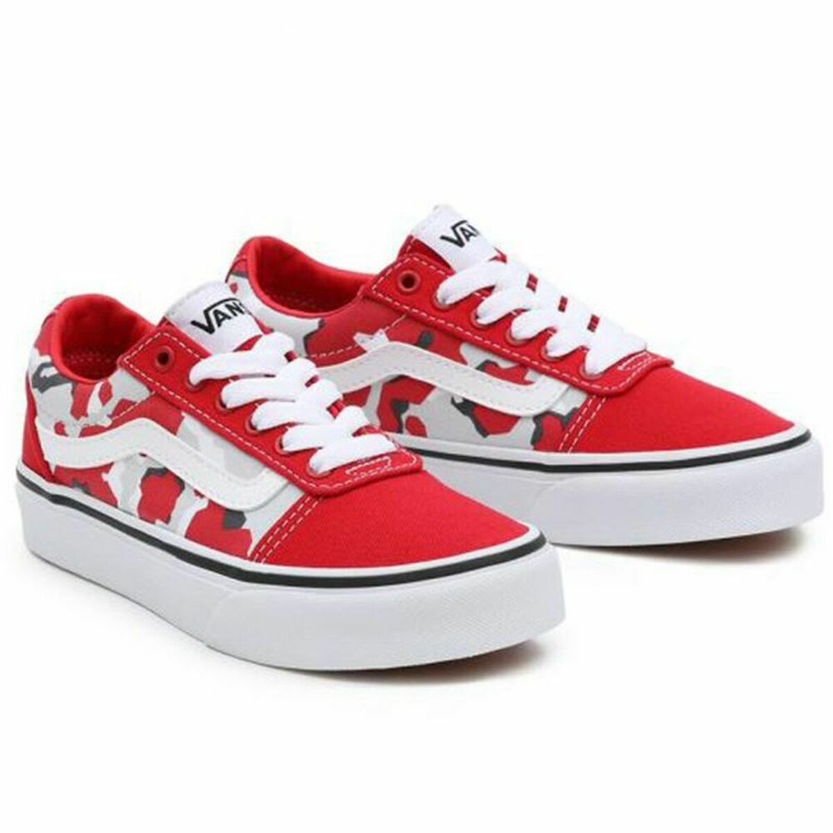 Sports Shoes for Kids Vans YT Ward Red