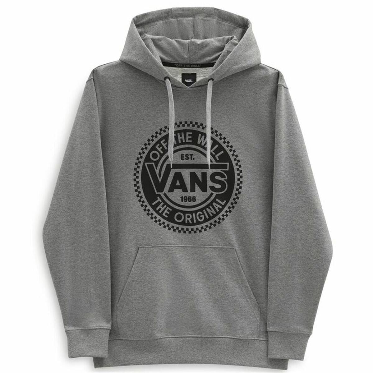 Men’s Hoodie Vans Big Chest Lock Up Light grey