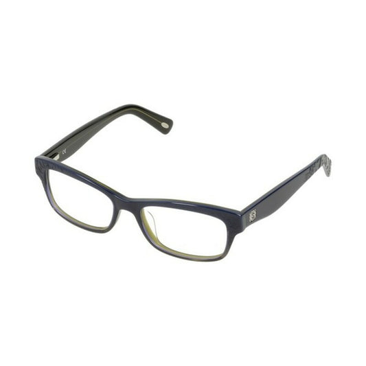 Ladies'Spectacle frame Loewe VLW871520W60 Blue Grey (ø 52 mm)