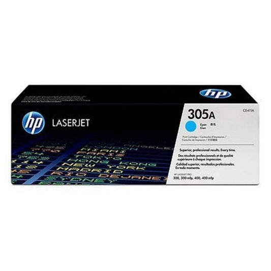 Original Toner HP T305A Cyan