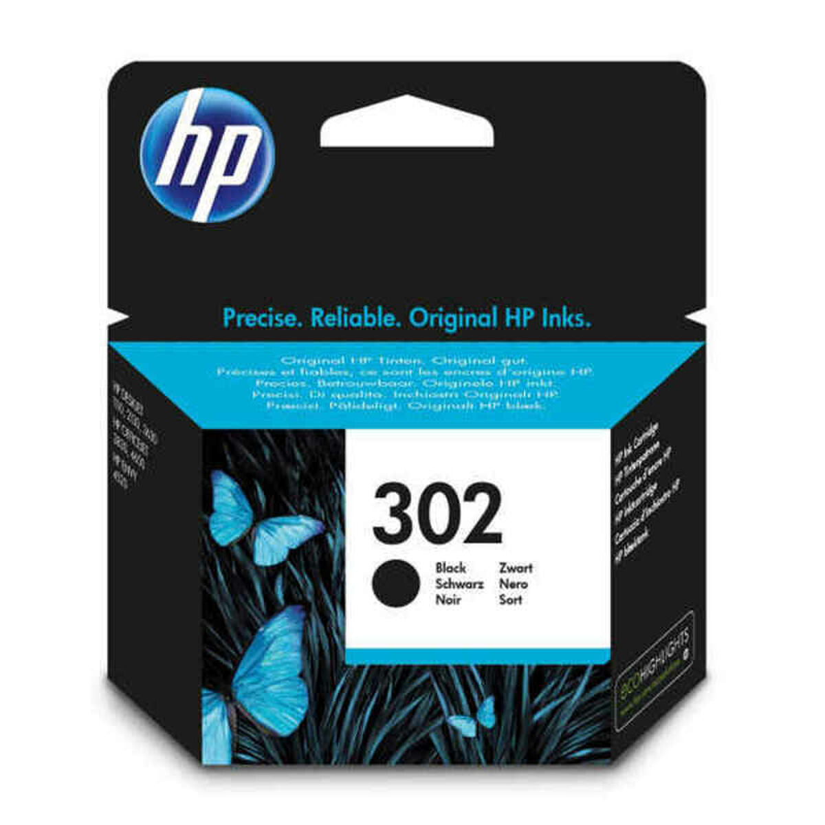 Original Ink Cartridge HP 302 Black