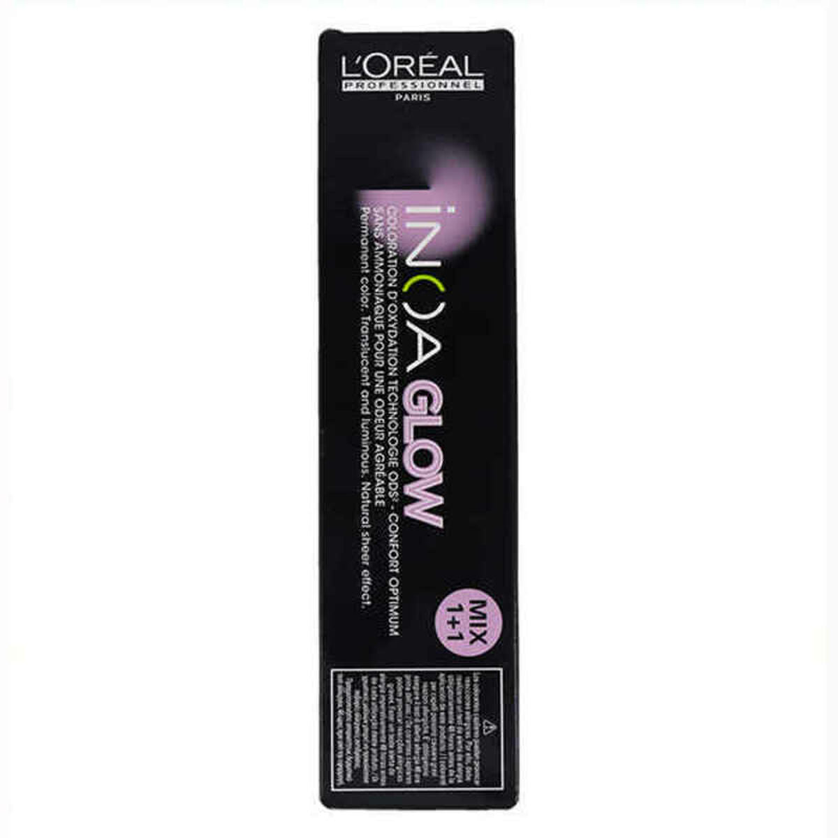 Permanent Dye Inoa Glow Dark L'Oreal Professionnel Paris Inoa Glow Nº 1 (60 g)