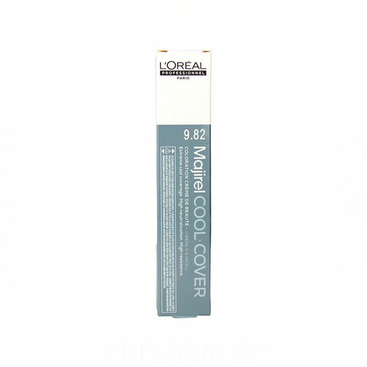 Permanent Colour L'Oreal Professionnel Paris Majirel Cool Cover #9.82 Bright Blonde (50 ml)