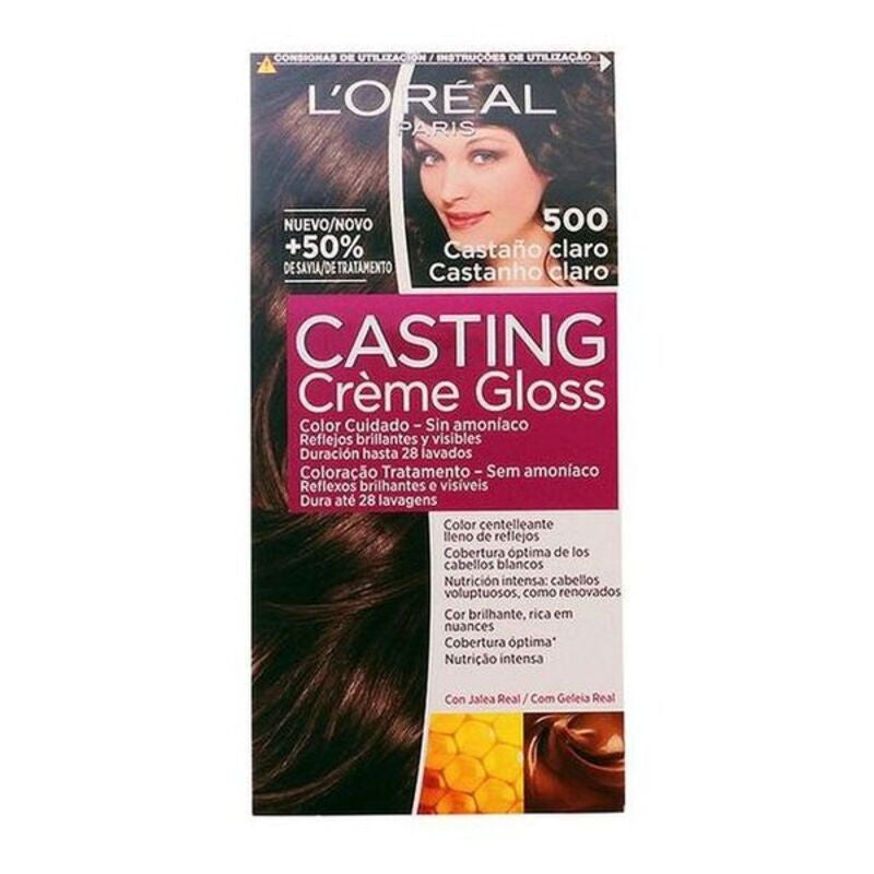 Dye No Ammonia Casting Creme Gloss L'Oreal Make Up Light brown