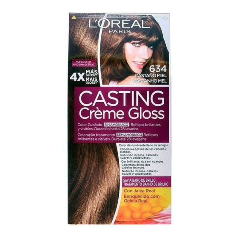 Dye No Ammonia Casting Creme Gloss L'Oreal Make Up Nº 634