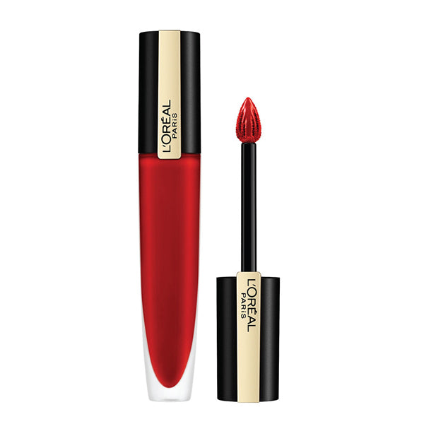 Lip-gloss Rouge Signature Metallics L'Oreal Make Up (7 ml)