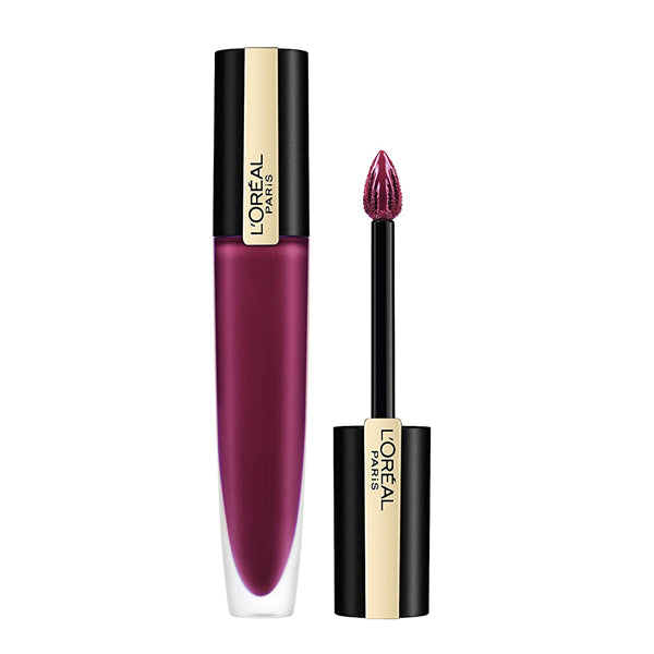 Lip-gloss Rouge Signature Metallics L'Oreal Make Up (7 ml)