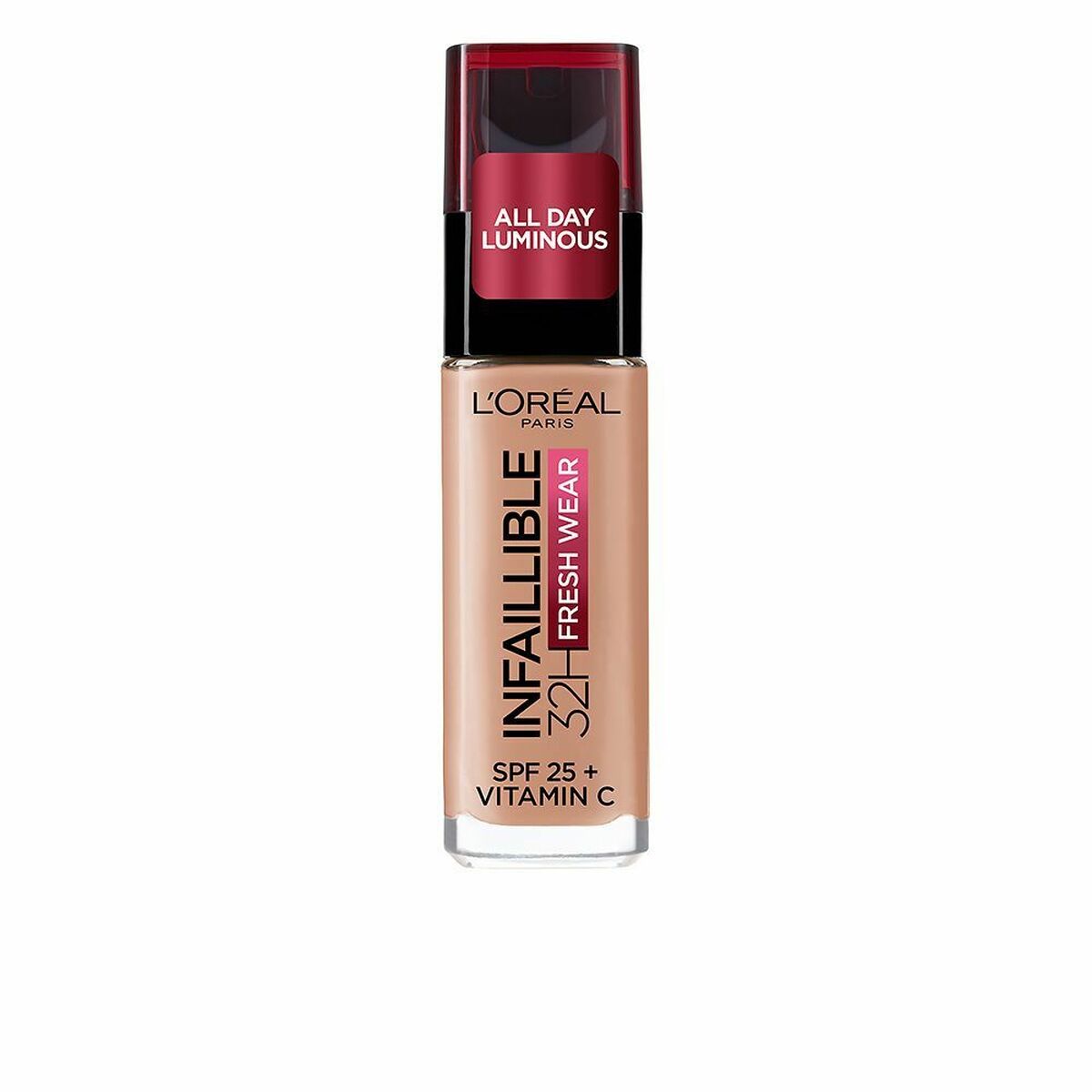 Crème Make-up Base L'Oreal Make Up Infalible Fresh Wear 160-lin rose Spf 25 (30 ml)