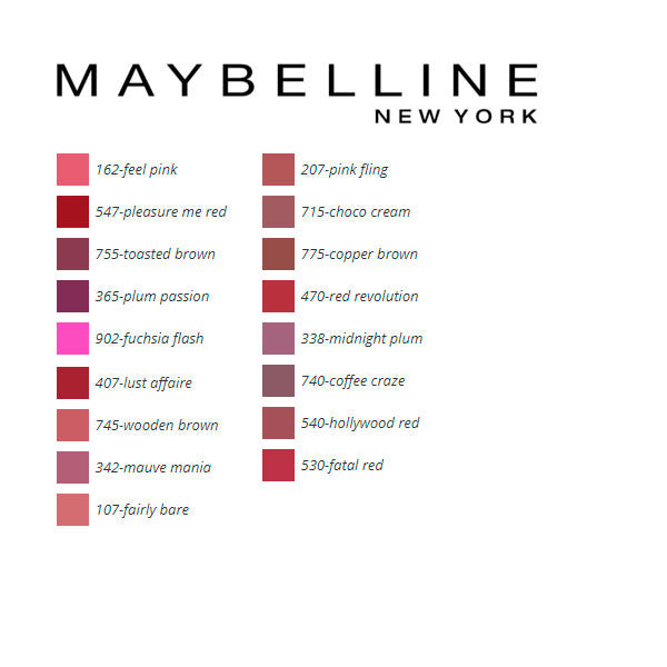 Lipstick Color Sensational Maybelline