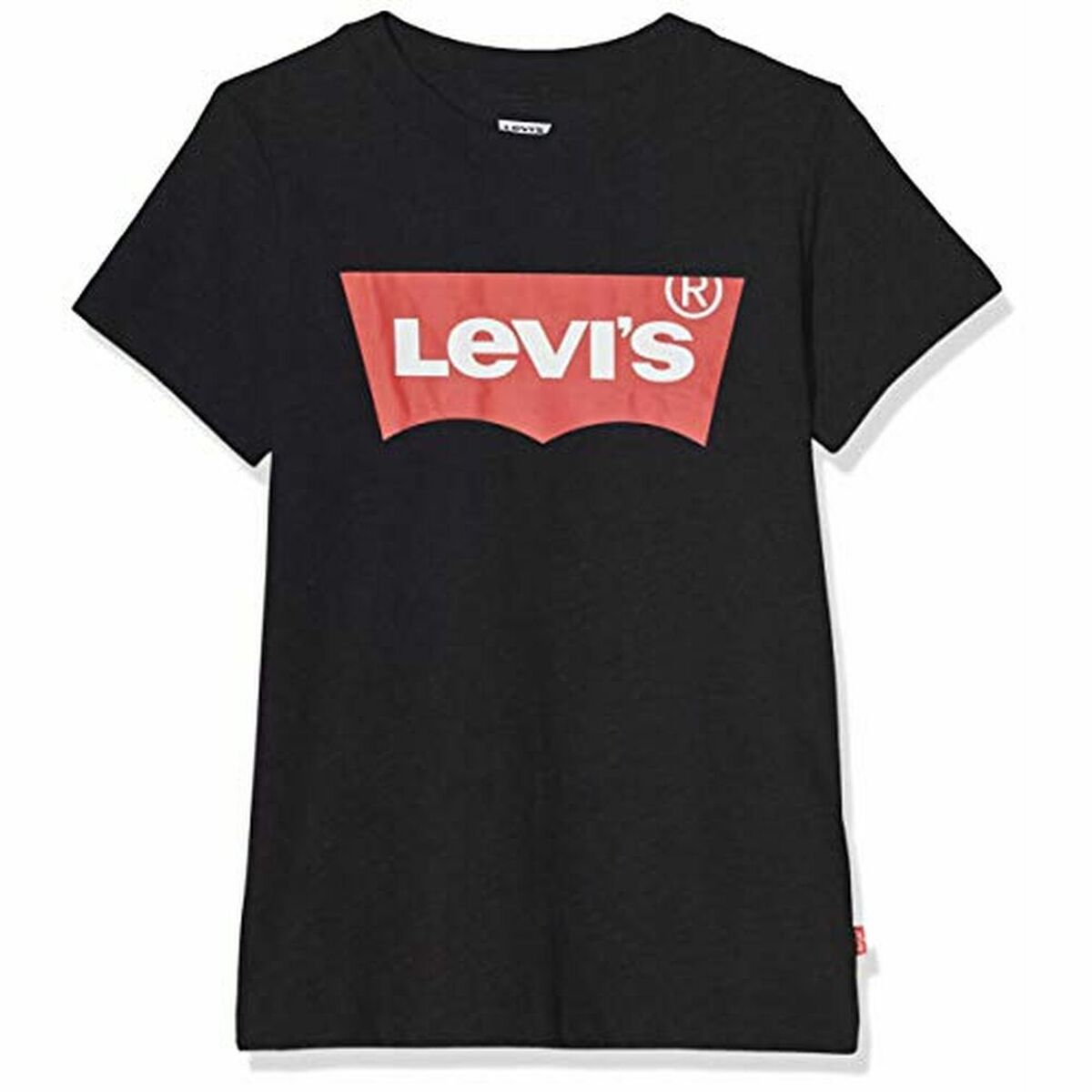 Children’s Short Sleeve T-Shirt Levi's E8157 Black (10 Years)