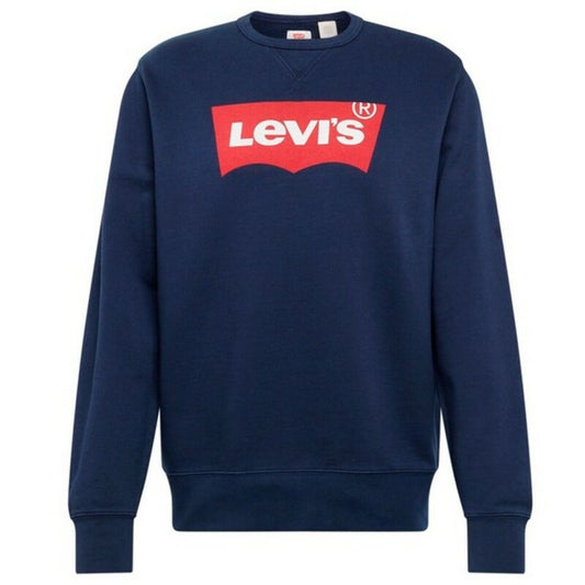 Children’s Sweatshirt Levi's Box Tab Navy Blue Navy