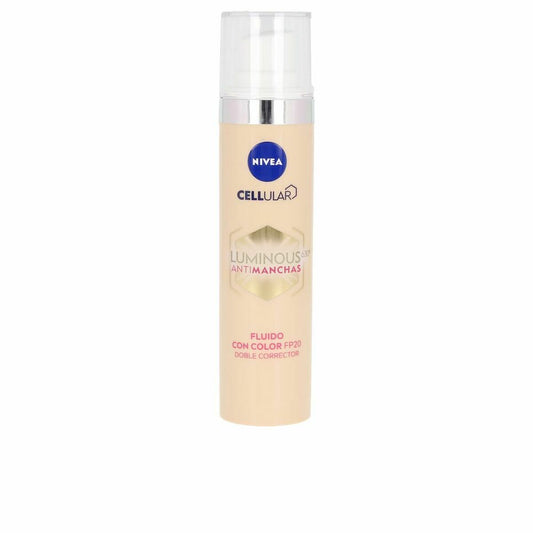 Tinted Lotion Nivea Luminous 630º Anti-Brown Spot Treatment Spf 20 (40 ml)