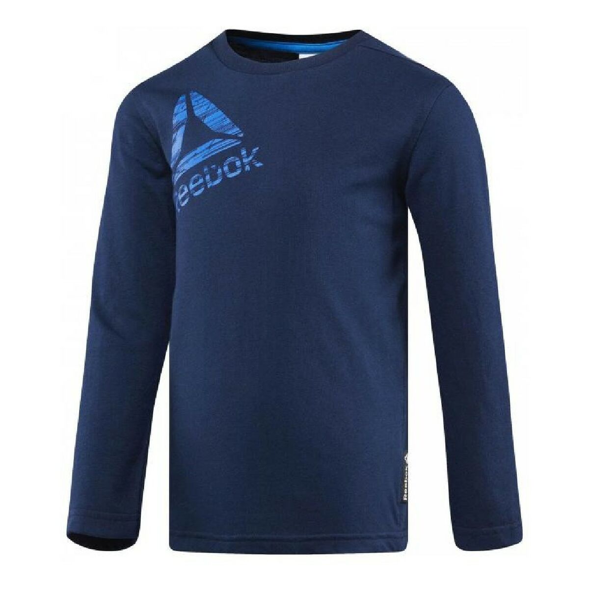 Children’s Long Sleeve T-shirt Reebok  B ES LS TEE BQ5132 Navy