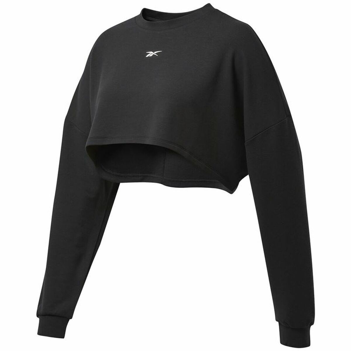 Women's long sleeve T-shirt Reebok Studio Maternity Restorative Black