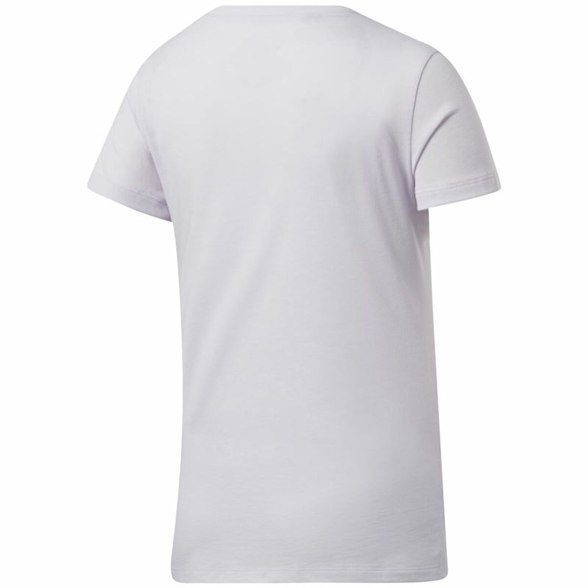 Women’s Short Sleeve T-Shirt Reebok Workout Ready Supremium Purple White