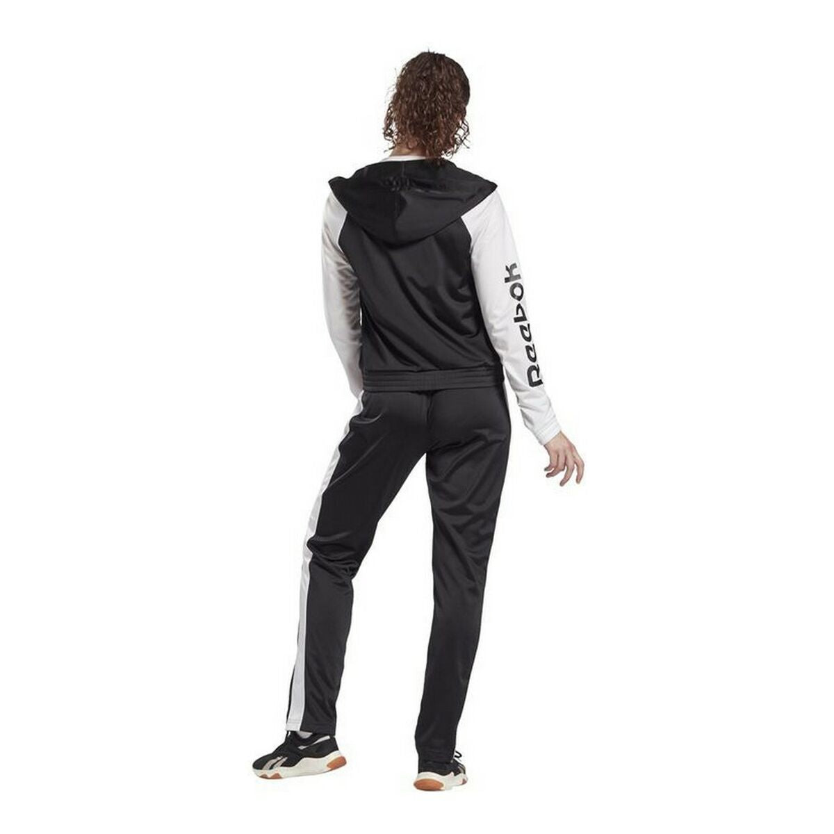 Tracksuit for Adults Reebok Linear Black