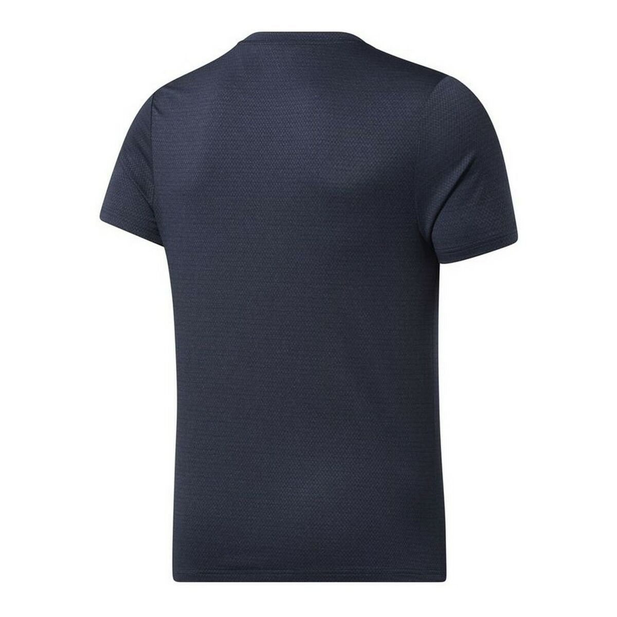 Short-sleeve Sports T-shirt Reebok Workout Ready Dark blue