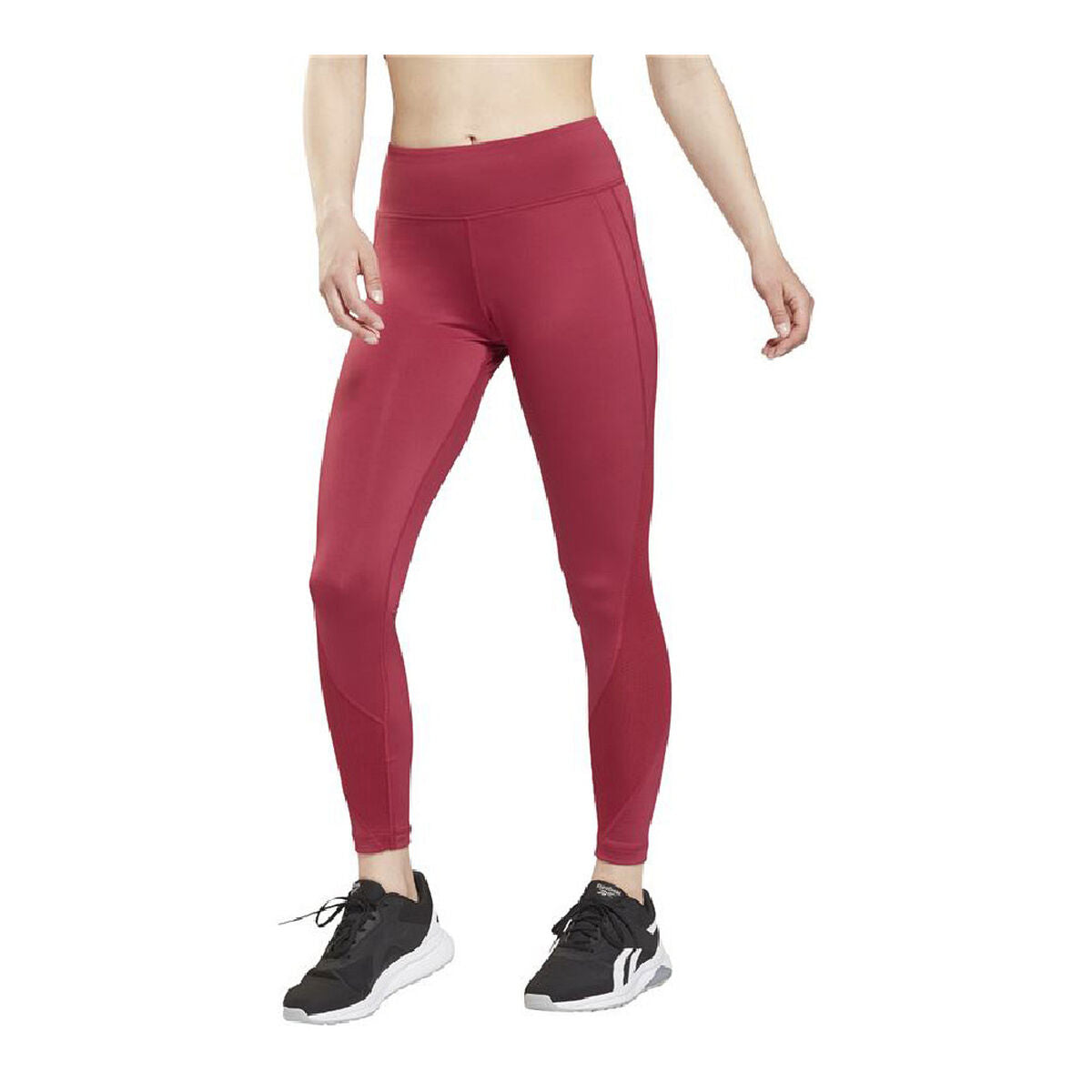 Sport leggings for Women Reebok Workout Ready Mesh W Pink (XS)