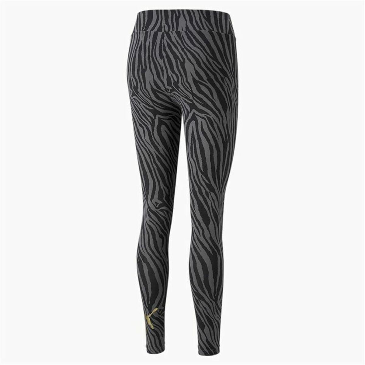 Sports Leggings Puma Essentials+ Tiger Dark grey