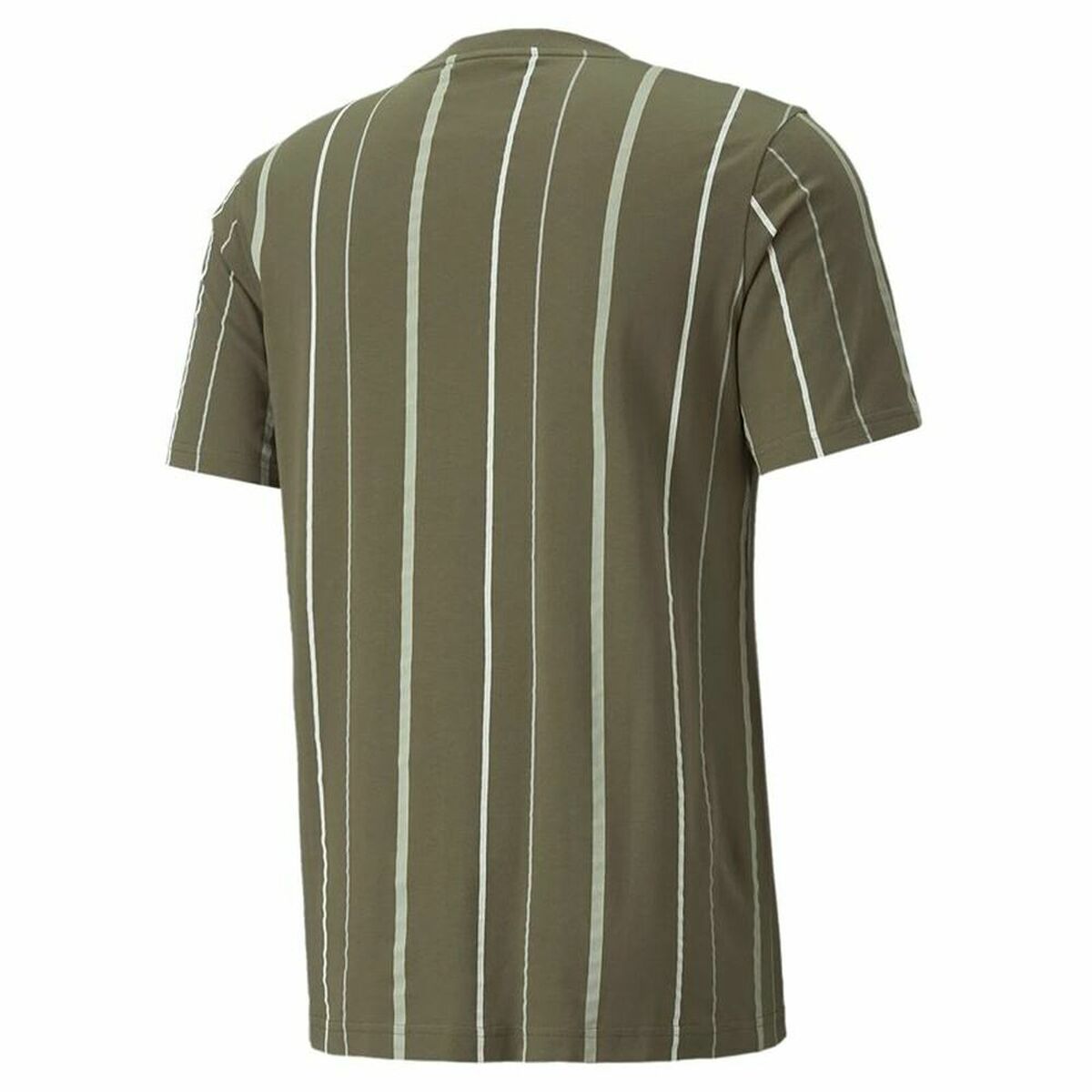 Short-sleeve Sports T-shirt Puma Modern Basics M Khaki