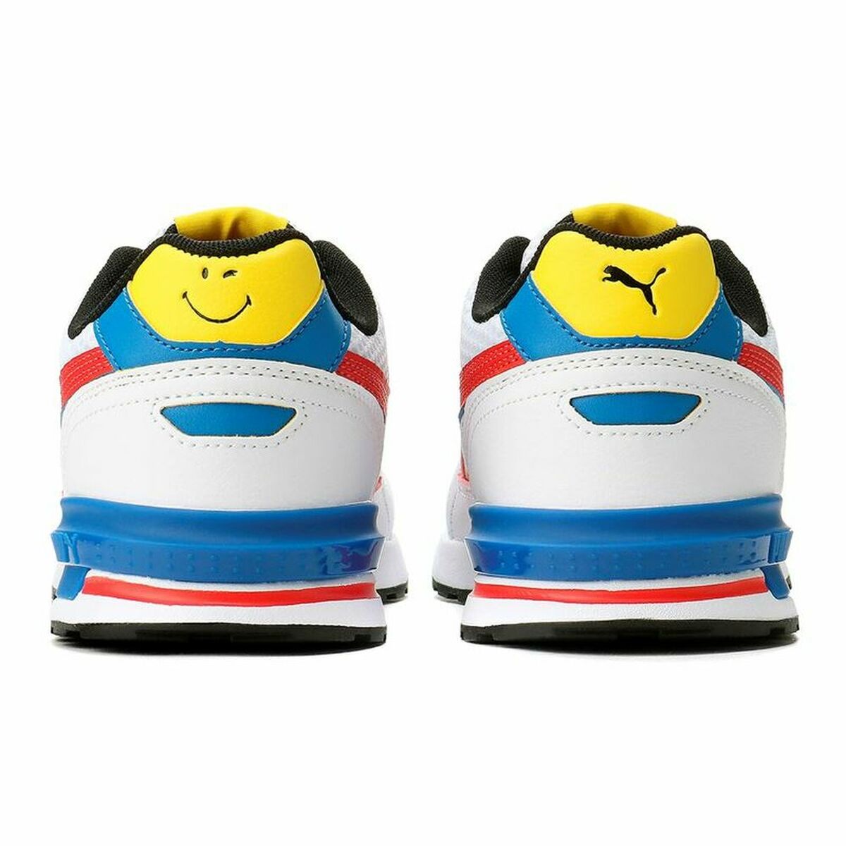 Sports Shoes for Kids Puma Graviton SMILEYWORLD Jr White