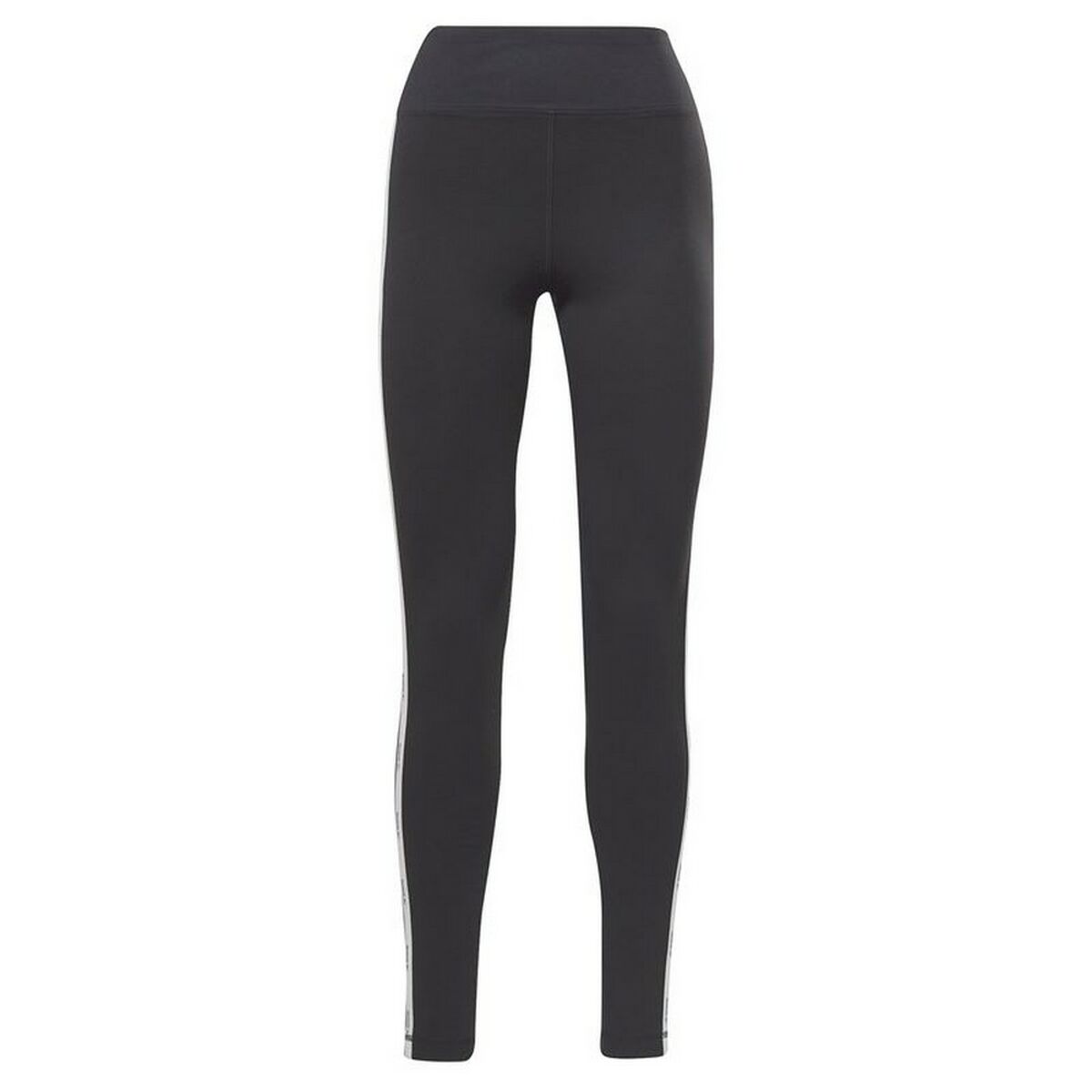 Sports Leggings Reebok  Pping Cotton W  Black