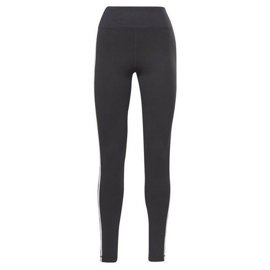 Sports Leggings Reebok  Pping Cotton W  Black