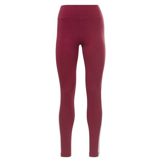 Sports Leggings Reebok  Pping Cotton W Dark Red