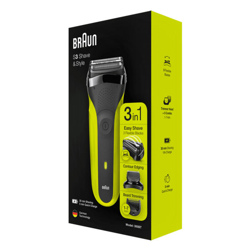 Electric shaver Braun 300BT Yellow