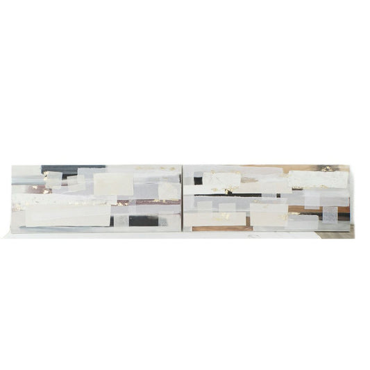 Painting DKD Home Decor S3018388 Abstract Modern (150 x 3,5 x 60 cm) (2 Units)