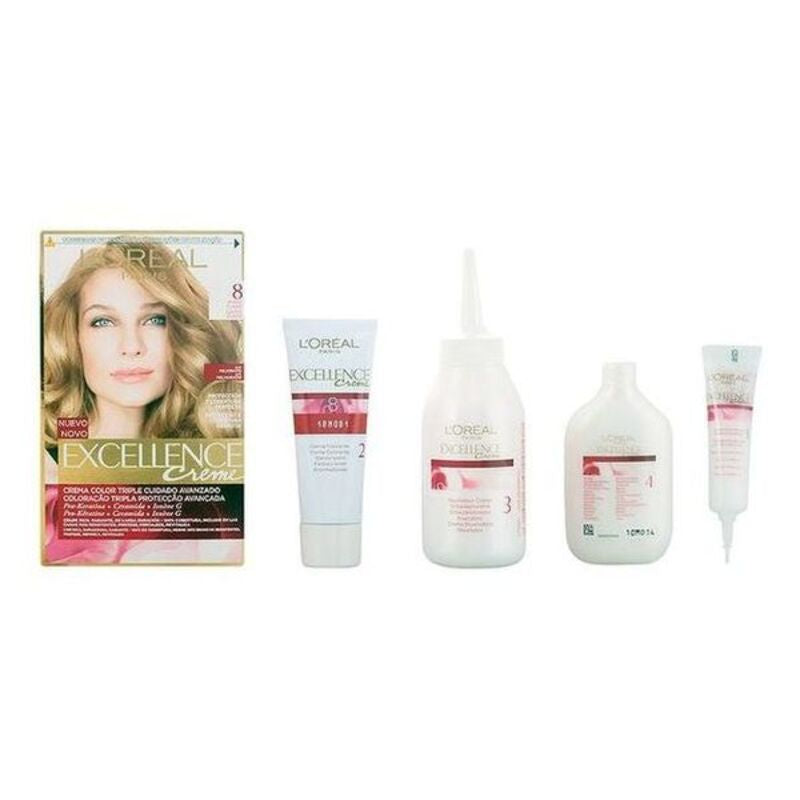 Permanent Dye Excellence L'Oreal Make Up Light blonde