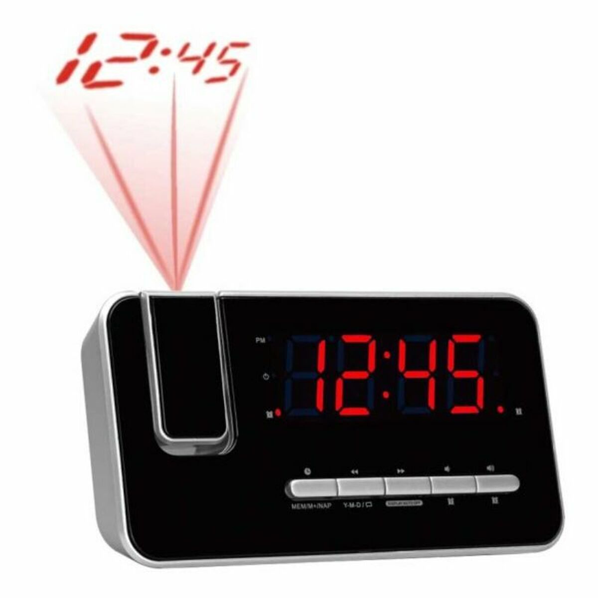 Clock-Radio Denver Electronics CRP-618 FM Black