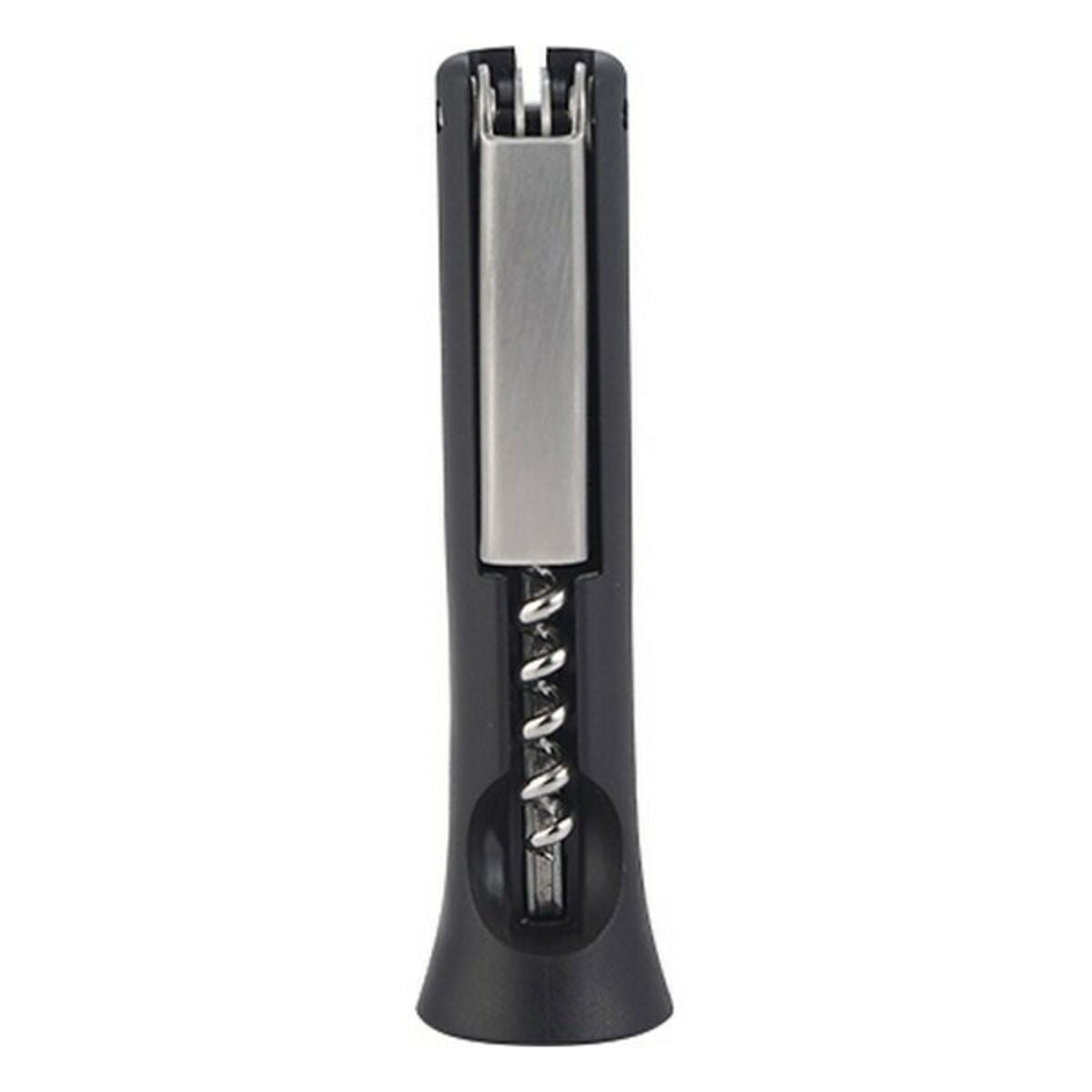 Corkscrew with foil cutter and bottle opener Masterpro Black Stainless steel ABS