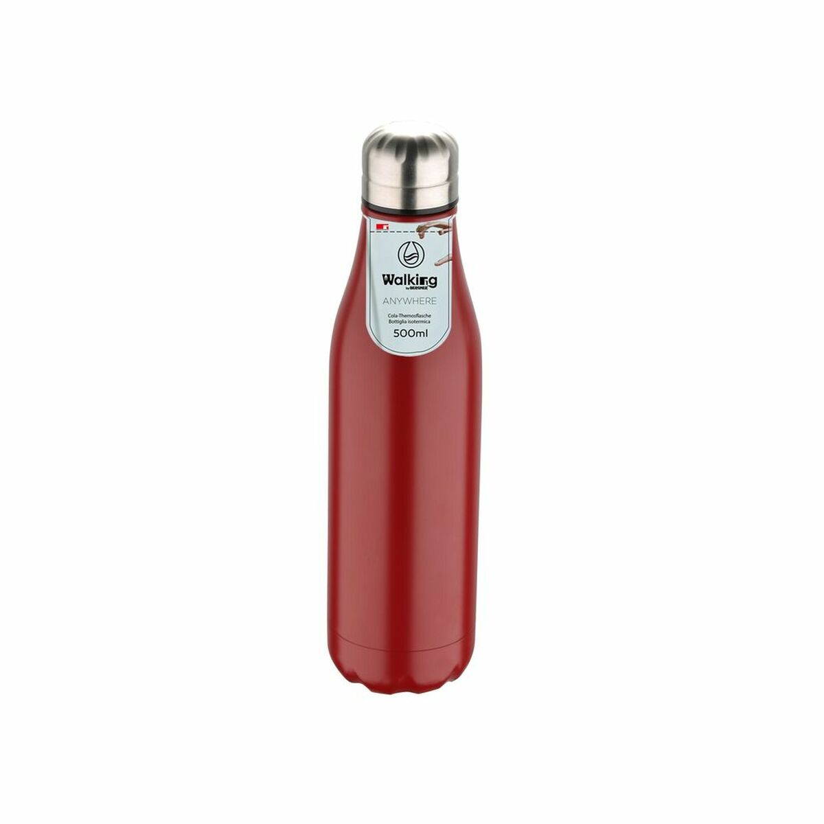 Water bottle Bergner Stainless steel (500 ml)