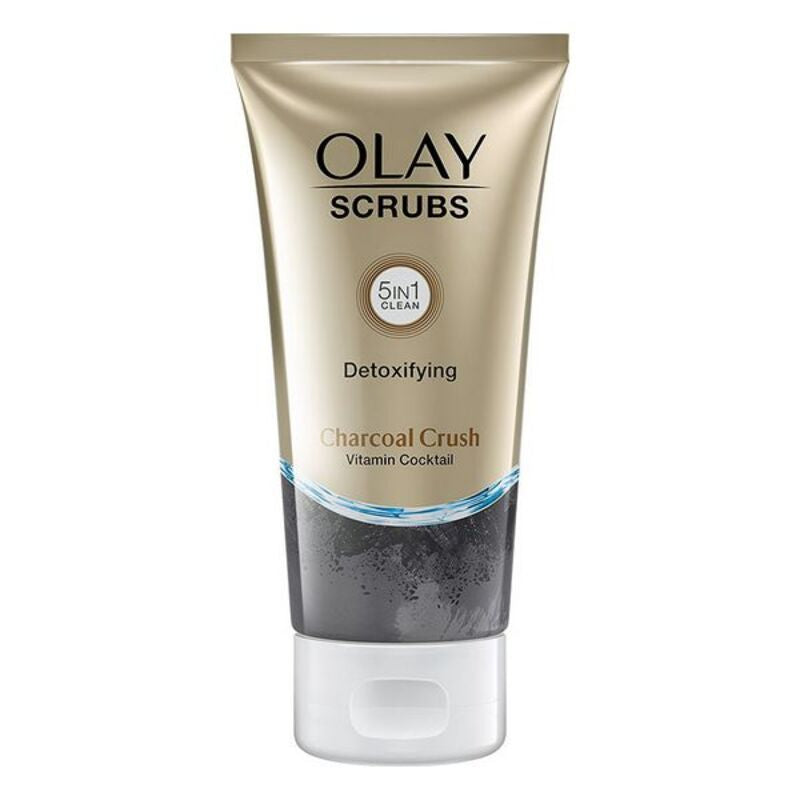 Facial Exfoliator Scrubs Olay Charcoal 5-in-1 (150 ml)