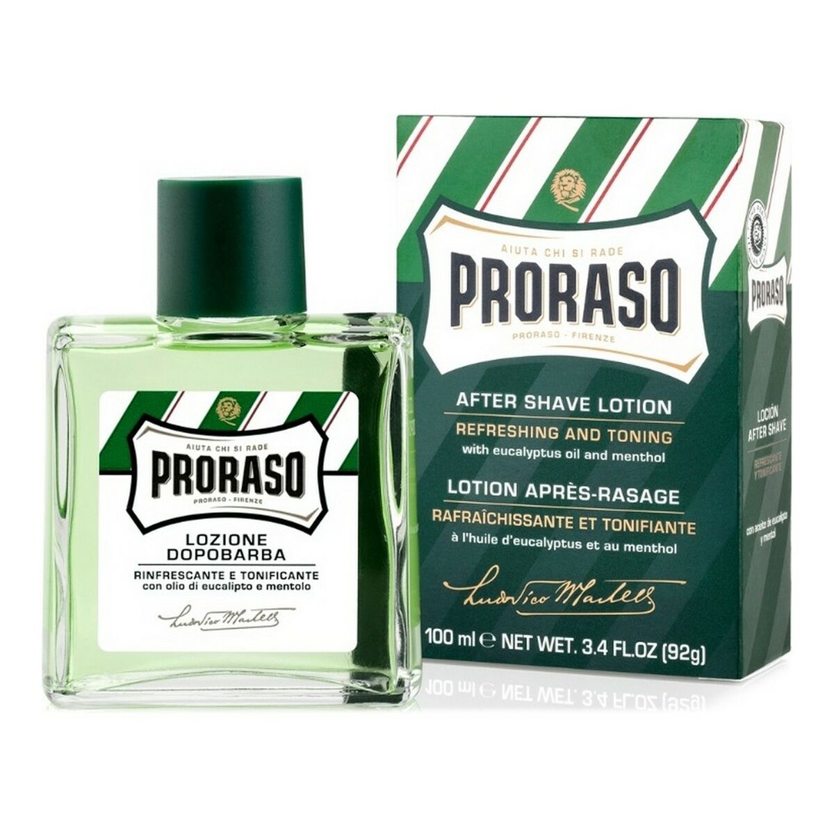 Facial Cream Proraso Refreshing & Toning (100 ml)