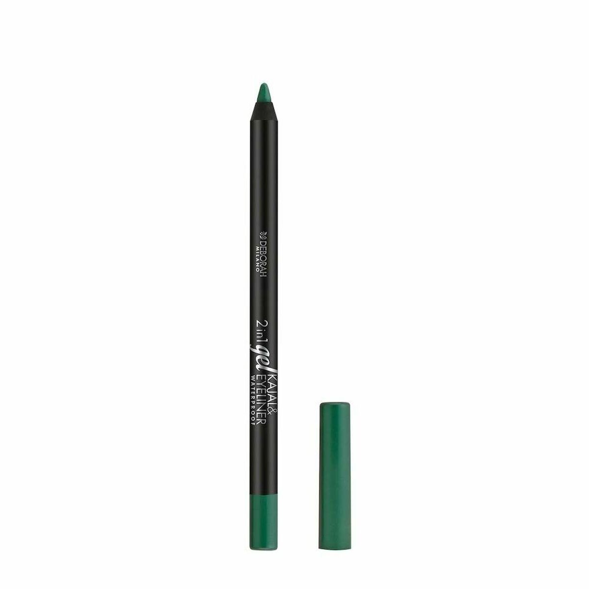 Eye Pencil Kajal & Eyeliner Waterproof Deborah 2-in-1 Nº11 Light Green